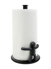 Umbra Black Buddy Paper Towel And Toilet Roll Holder - Image 4 of 5