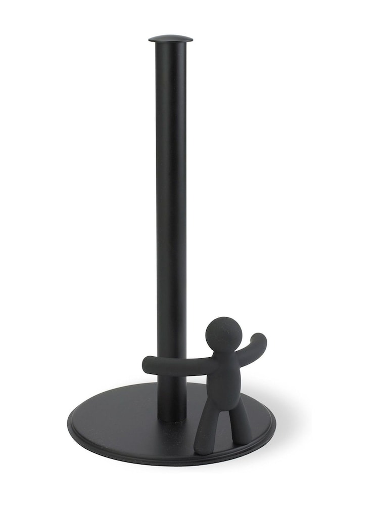 Umbra Black Buddy Paper Towel And Toilet Roll Holder - Image 5 of 5