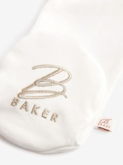 Bela - Baker by Ted Baker pentlja 100% Bombaž pajac za spanje And klobuki in kape; pokrivala Set - Slika 5 iz 7