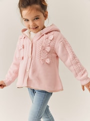 Baker by Ted Baker Cream Knitted Coatigan - Image 4 of 12