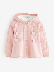 Baker by Ted Baker Cream Knitted Coatigan - Image 9 of 12