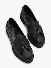 Carvela Black Snap Chunky Tassel Loafers - Image 5 of 5