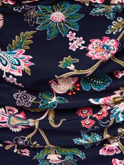 Joules Jasmine Navy Floral Tankini Top - Image 3 of 3