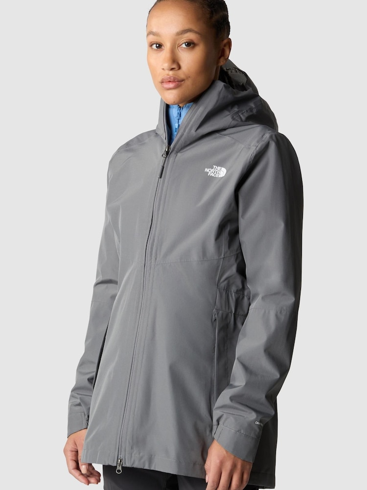 The North Face Grey Womens Hikesteller Parka Shell Jacket - Image 1 of 4