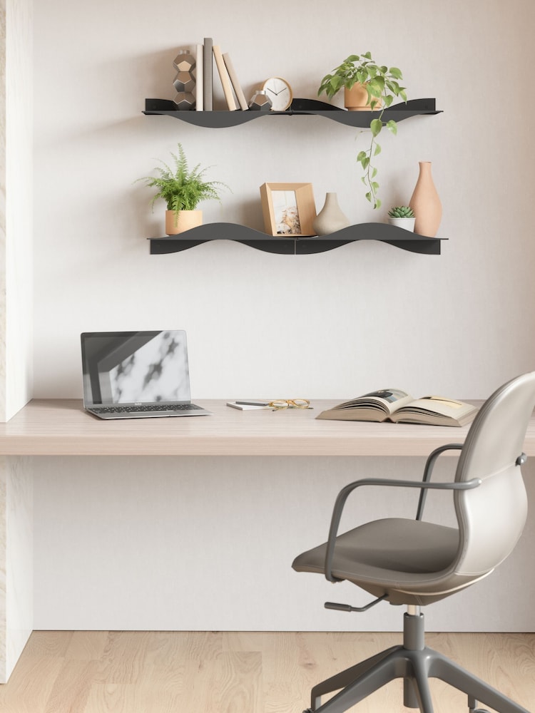 Umbra Set of 2 Surf Shelves - Image 2 of 5