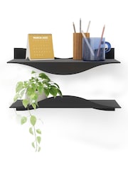Umbra Set of 2 Surf Shelves - Image 3 of 5