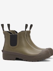 Barbour® Olive Green Storm Chelsea Wellington Boots - Image 3 of 5