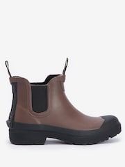 Barbour® Brown Storm Chelsea Wellington Boots - Image 1 of 5