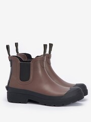 Barbour® Brown Storm Chelsea Wellington Boots - Image 2 of 5