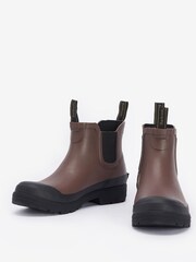 Barbour® Brown Storm Chelsea Wellington Boots - Image 3 of 5