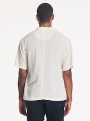 Religion White Palm Short Sleeve Shirt - Image 2 of 4