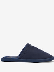Barbour® Navy Blue Everitt Mule Slippers - Image 2 of 7
