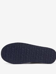 Barbour® Navy Blue Everitt Mule Slippers - Image 7 of 7