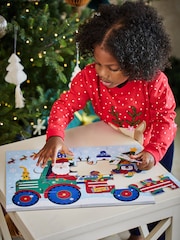 JoJo Maman Bébé Christmas Jigsaw Puzzle Set of 2 - Image 2 of 6