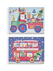 JoJo Maman Bébé Christmas Jigsaw Puzzle Set of 2 - Image 4 of 6