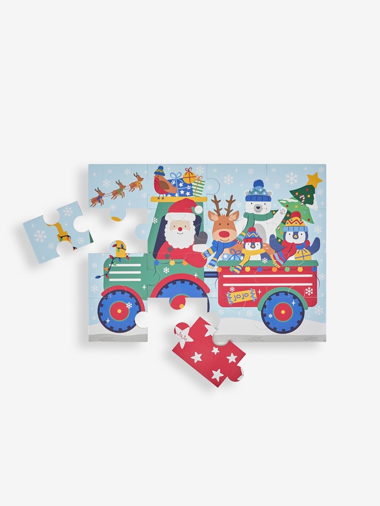 JoJo Maman Bébé Christmas Jigsaw Puzzle Set of 2 - Image 6 of 6