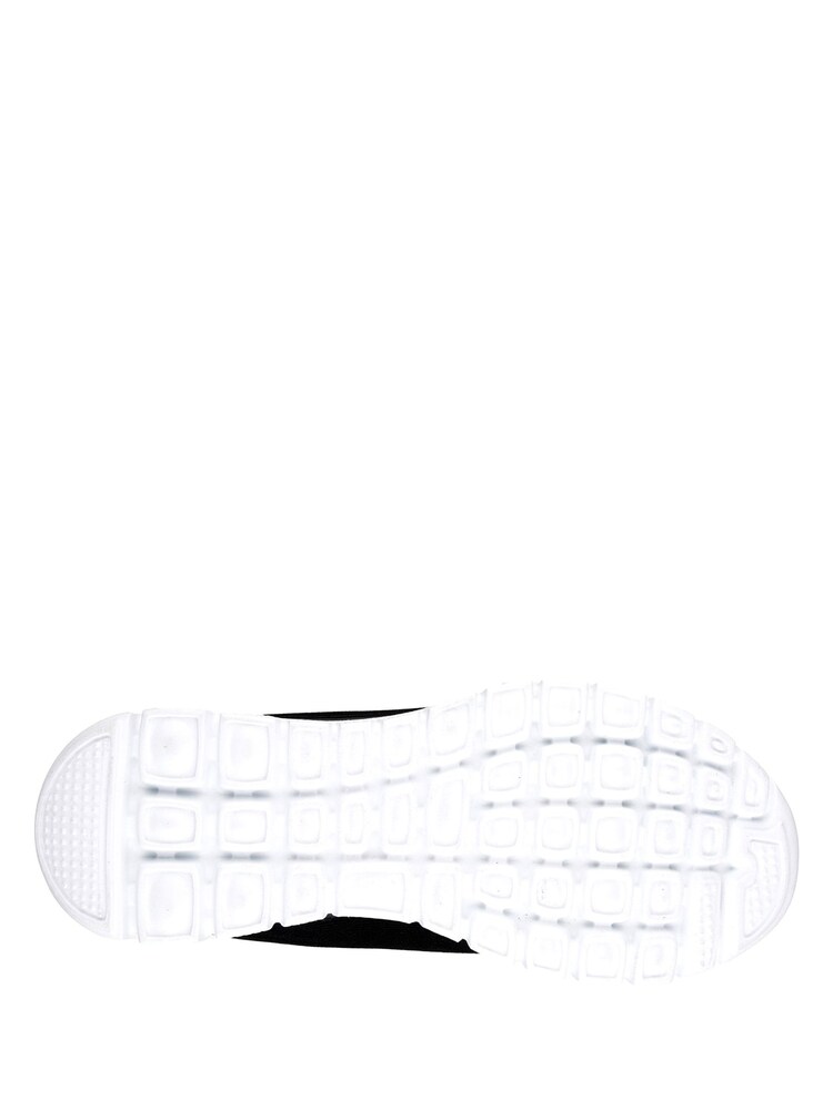 Skechers Black White Standard Fit Graceful Get Connected Sports Trainers - Image 4 of 4
