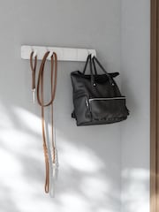 Umbra White Flip 5 Hooks - Image 1 of 5
