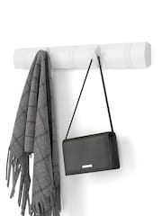 Umbra White Flip 5 Hooks - Image 3 of 5