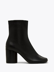 Steve Madden Black CARO 017 BLACK LEAT Boots - Image 1 of 4