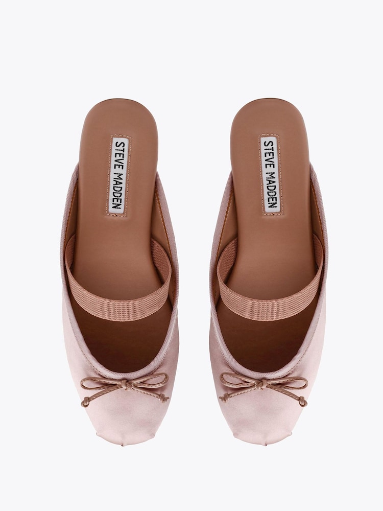 Steve Madden Pink Cutesy Blush Satin Slippers - Image 2 of 5