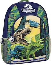 Character Blue Camouflage Disney Jurassic World Dinosaur Print Backpack - Image 2 of 8