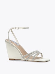 Steve Madden Cream Aubri Cream Sandals - Image 1 of 3