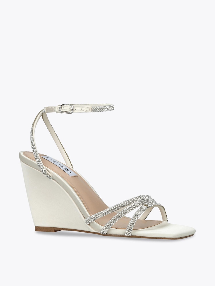 Steve Madden Cream Aubri Cream Sandals - Image 1 of 3