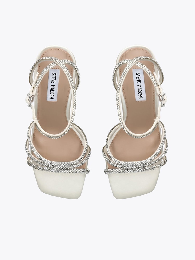 Steve Madden Cream Aubri Cream Sandals - Image 2 of 3