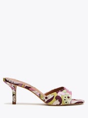 Steve Madden Pink Kendrix Pink Print Sandals - Image 1 of 4