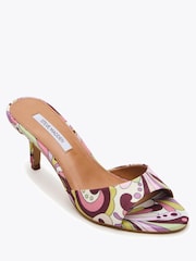Steve Madden Pink Kendrix Pink Print Sandals - Image 2 of 4