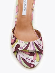 Steve Madden Pink Kendrix Pink Print Sandals - Image 3 of 4