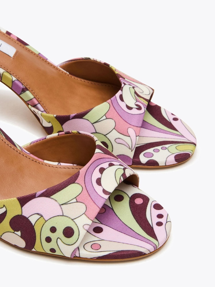 Steve Madden Pink Kendrix Pink Print Sandals - Image 4 of 4