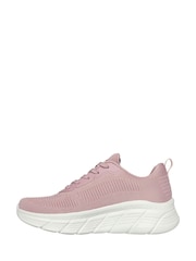 Skechers Pink Womens Bobs B Flex Hi Flying Trainers - Image 5 of 8