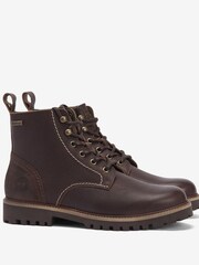 Barbour® Dark Brown Foggy Derby Boots - Image 4 of 6