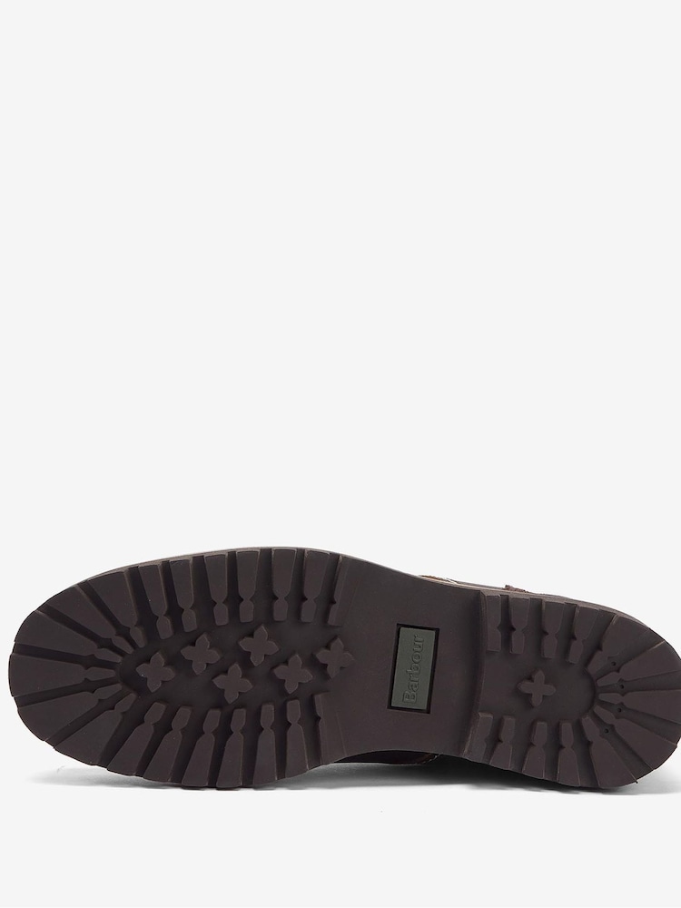 Barbour® Dark Brown Foggy Derby Boots - Image 6 of 6 Barbour® Dark Brown Foggy Derby Boots - Image 6 of 6