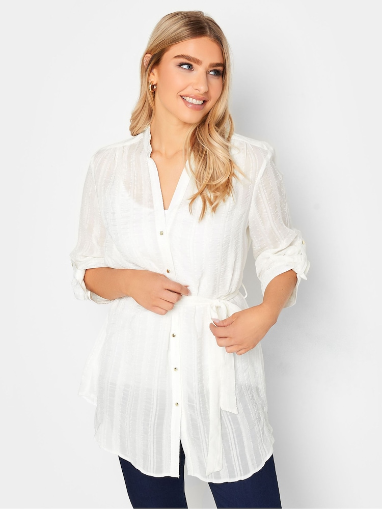 Creme - M&co Bluse mit Ärmeldetail - Bild 1 von 4 Creme - M&co Bluse mit Ärmeldetail - Bild 1 von 4