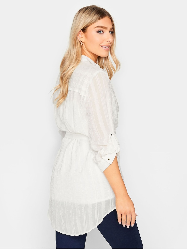 Creme - M&co Bluse mit Ärmeldetail - Bild 2 von 4