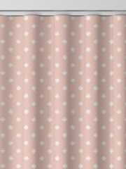 Laura Ashley Pink Louise Star Made to Measure 100% Cotton Curtains - Image 8 of 8