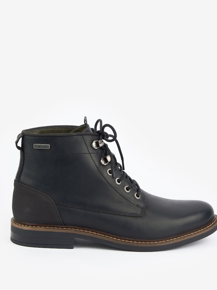 Barbour® Black Deckham Lace-Up Derby Boots - Image 1 of 4 Barbour® Black Deckham Lace-Up Derby Boots - Image 1 of 4