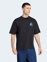 adidas Originals Black Food Cart T-Shirt - Image 1 of 5