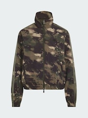 adidas Originals Green Camouflage Loose Track Top - Image 5 of 5