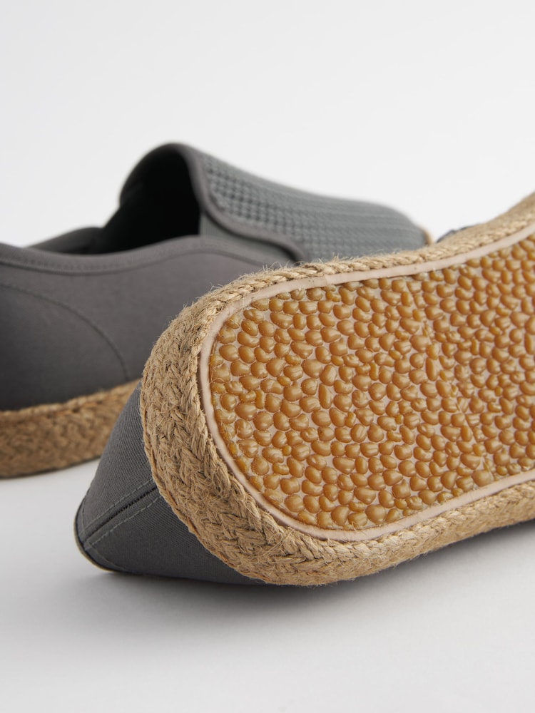 Gris - Espadrilles en maille - Image 5 of 6