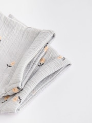 Mono Floral Baby Print 100% Cotton T-Shirts And Leggings 4 Piece Set - Image 14 of 16