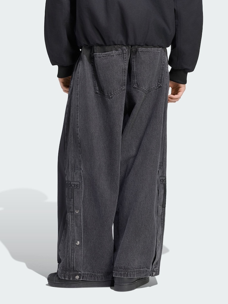 adidas Originals Black Adibreak Trousers - Image 2 of 5 adidas Originals Black Adibreak Trousers - Image 2 of 5