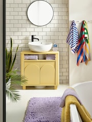 Ochre Yellow Arches Under Sink Storage Unit - Image 1 of 8