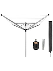 Brabantia Grey Lift-O-Matic Advance 60m + Accessories Washing Line - Image 1 of 3