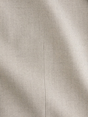 Neutral Regular Fit Herringbone Suit Waistcoat - Image 6 of 6