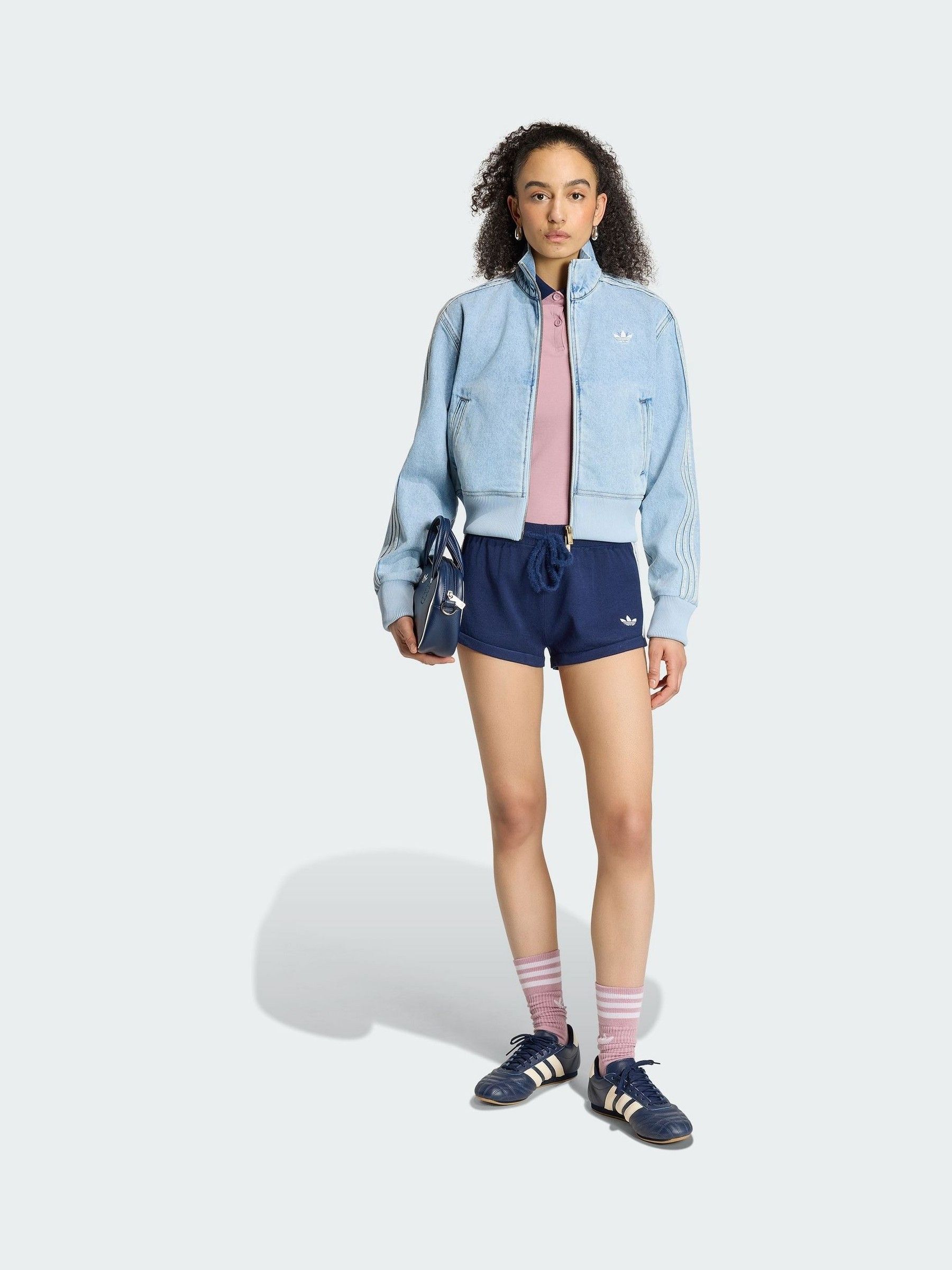 Buy adidas Originals Blue Firebird Denim Track Top from Next USA