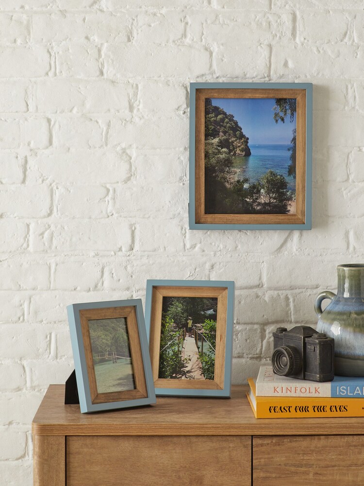 Teal Blue Bronx Photo Frame - Image 2 of 5